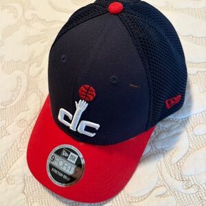 New Era Navy and Red Basketball Cap